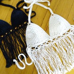 The Crochet Fringe Bralette