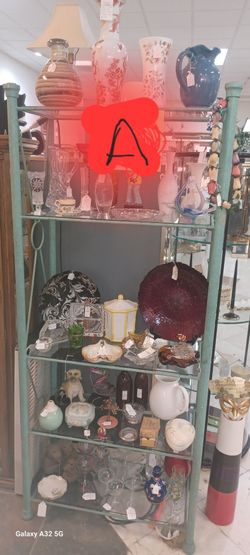 7 Display cases with contents A-G EACH $800obo