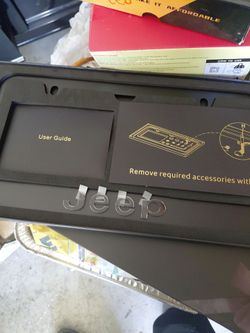 License Plate Frame Black Chrome