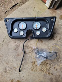 67-72 Chevy C10 Autometer Phantom Gauge Cluster C20 Blazer Truck Pickup Guages Instrument 