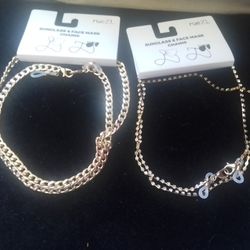 New Sunglasses/Facemask Chain $5 Each 