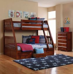 Bunk Bed Twin over Full in Offer