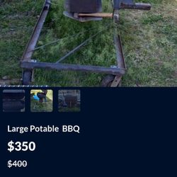 Large Potable  BBQ 