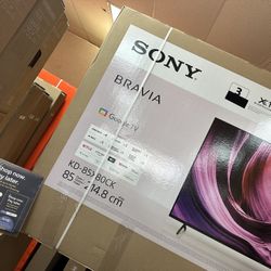 85”Sony Bravía X80K 4K SMART TV 
