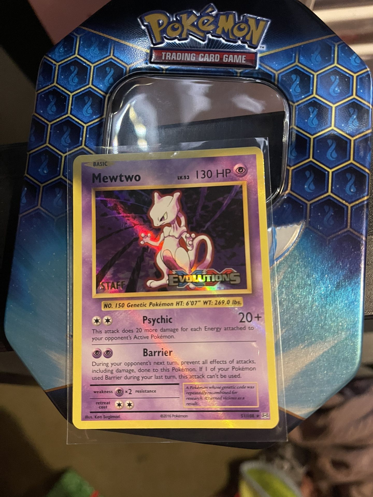 Pokemon Mewtwo Prerelease Staff Evolutions