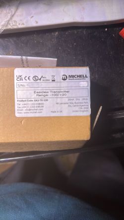 Michell Instruments Easidew Transmitter (Product Code: EA2-TX-100).