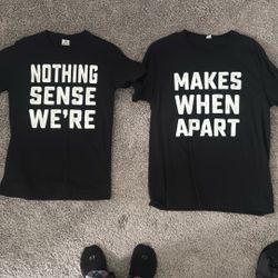 Fun Shirts Size Small & Size Large