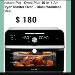 Instant Pot Omni Plus 10 In 1 Air Fryer Toaster Oven