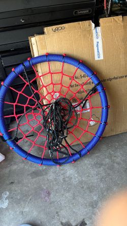 New Round Fabric Swing - Detachable 40”