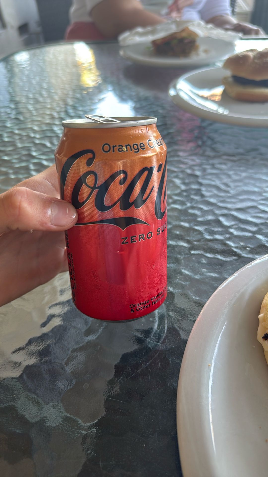 Orange Cream Zero Sugar Coke