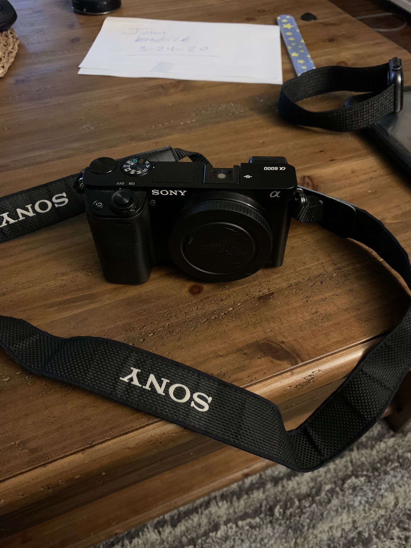Sony a6000 body only