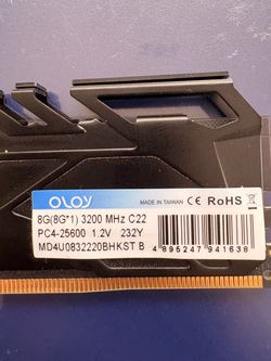8GB DDR4 3200MHz Desktop RAM