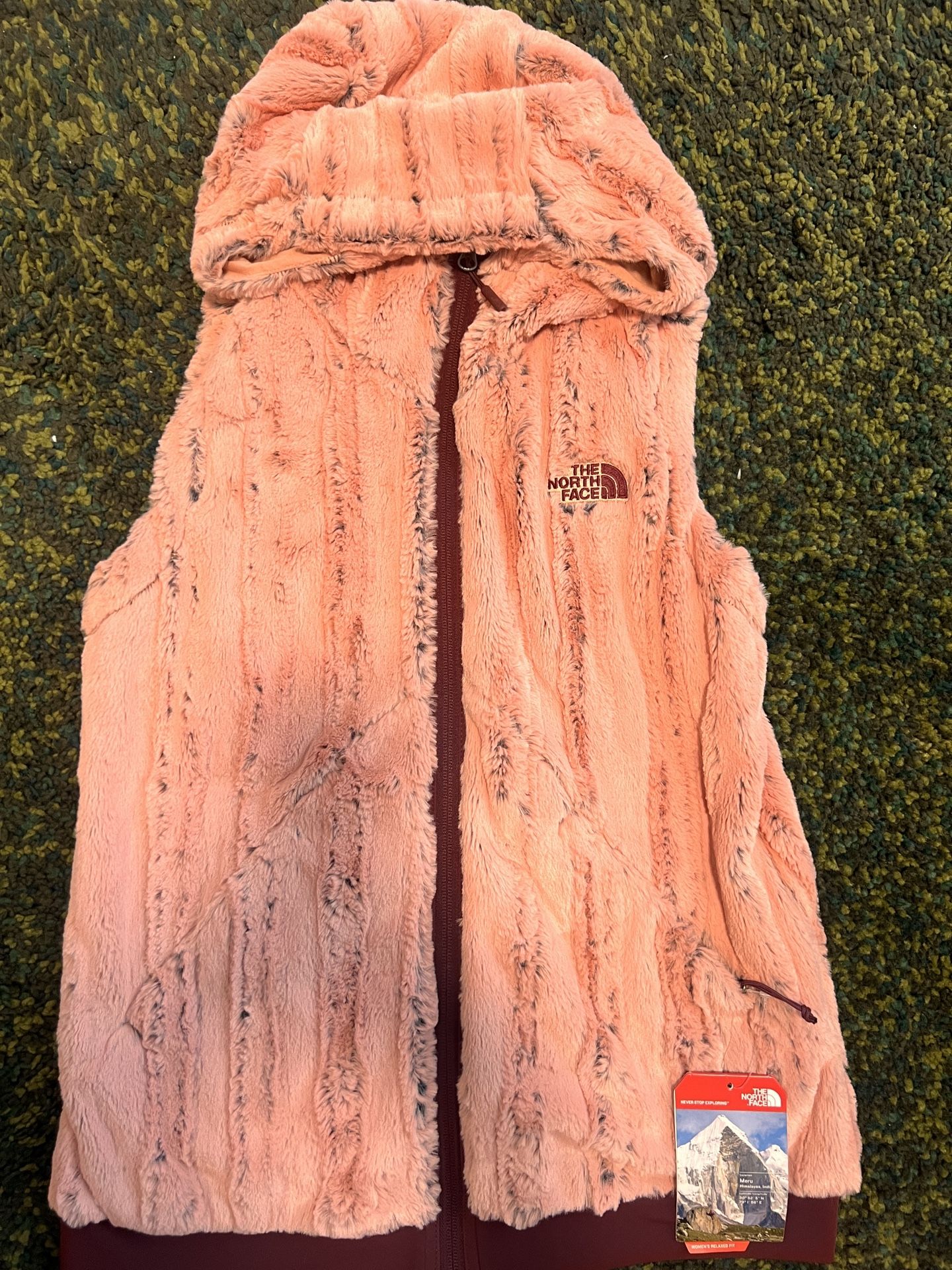 North Face Pink Vest