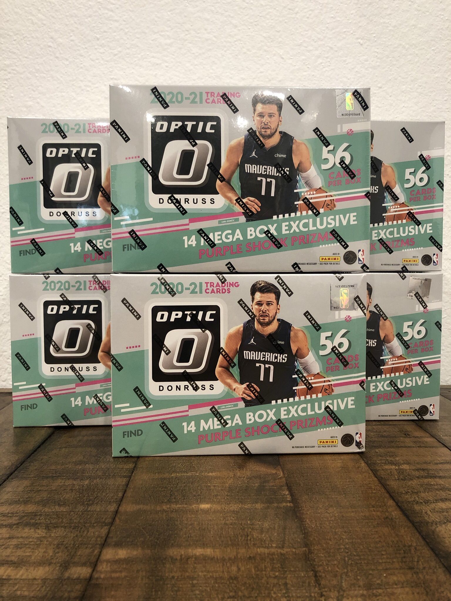 2020 - 2021 Panini NBA Donruss Optic Mega Box