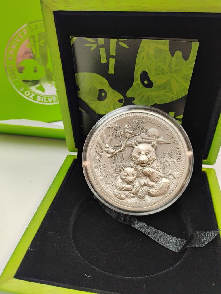 8oz Silver Panda Only 888 Made.