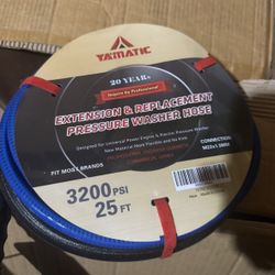 Pressure Washer Hose 25ft 3200 Psi