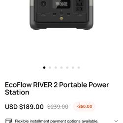 EcoFlow RIVER 2 Portable Power Station