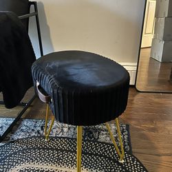 modern Velvet vanity stool