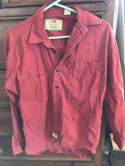 Vintage Levi Denim Long Sleeve Shirt