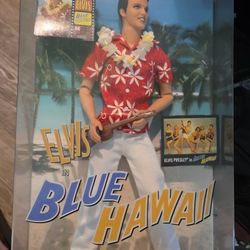 2009 Mattel - Barbie Pink Label - Elvis Presley In Blue Hawaii Doll - Exc Cond