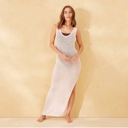 Shade & Shore Women's Knit Maxi Cover Up Dress 