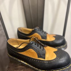 Vintage Doc Dr. Martens 3989/34 Brown Brogue Made In England Size 11