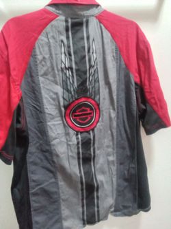 Official Harley Davidson short sleeve button up