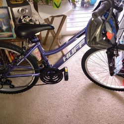 Girls 24 Inch Huffy Bike 
