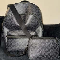 Coach Backpack and Coach Crossbody Bag 