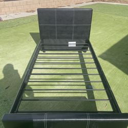 Twin Black Frame Bed