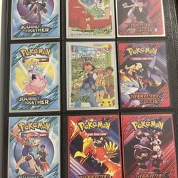 Pokemon Binder Collection Lot Modern And vintage Charizard Rare Wotc Team Rocket Destined Rivals Gym Heros
