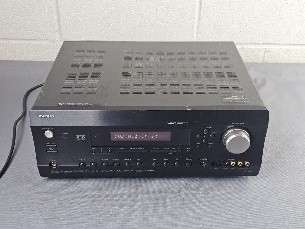 Integra DTR-6.8 AV Receiver THX Select 2 Surround EX Dolby