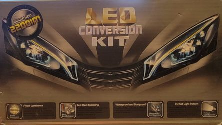 9004 HB1  Anti Glare Headlight LED Conversion Kit 6500k