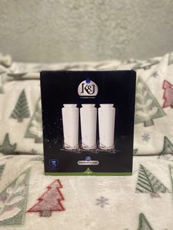 3 K&J Refrigerator Water Filter Replacement compatibly Maytag, Kitchen Aid-Pic 2