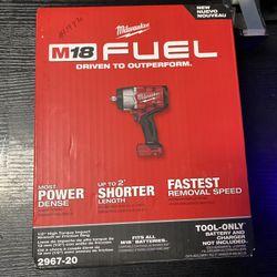 Milwaukee M18 FUEL 18V Lithium-Ion Brushless Cordless 1/2 in. Impact Wrench with Friction Ring (Tool-Only)
