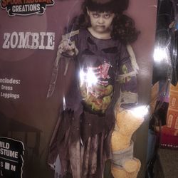 girls halloween zombie costume