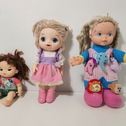 3pcs Barbie Dolls Lot

