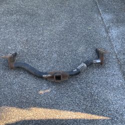 Hitch receiver, With Spare Tire Space. 