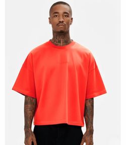 ESSENTIAL CROP TEE DEEP SEA CORAL
