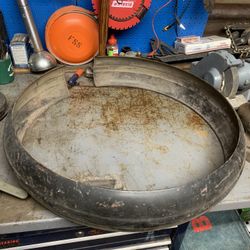 Ford Spare Wheel Cover 1930s Chopper Fender