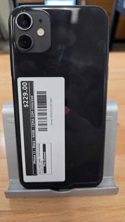 iPhone 11 64GB Black Factory Unlocked (CDMA + GSM) – Budget iPhone - G