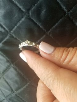 Rosary silver ring #6