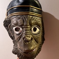 Disney Made In Mexico Money Mask Ape Halloween Latex 