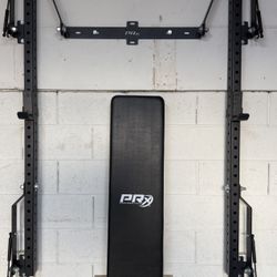 PRX BYO Package -  Profile ONE Folding Squat Rack & PRX Profile Flat Folding bench 