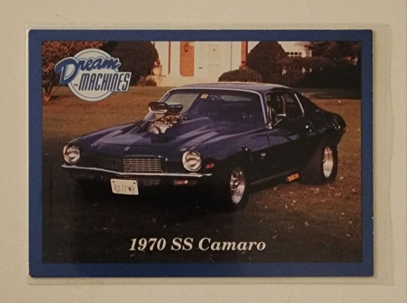 Dream Machines 1970 SS Camaro #165 Collectible Card