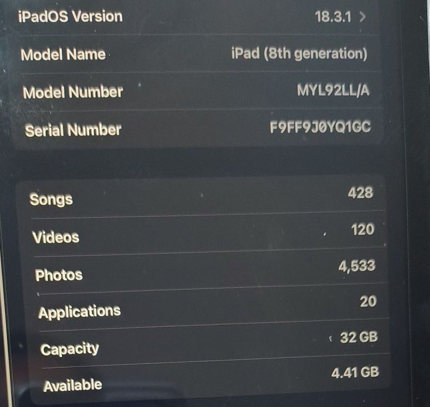 iPad Gen 8 And Case Like New