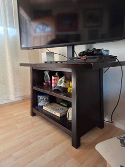 Tv stand solid wood
