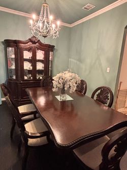 Complete Dining Set with China Cabinet