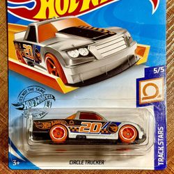 2018 Hotwheels Circle Trucker Treasure Hunt Car