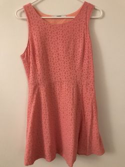 Pink Summer Sleeveless Dress